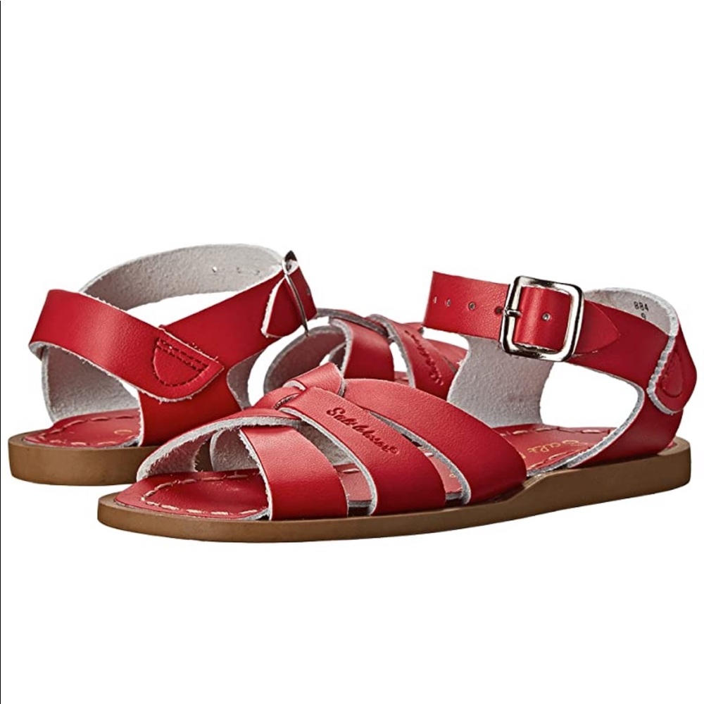 Red Salt Water Sandals